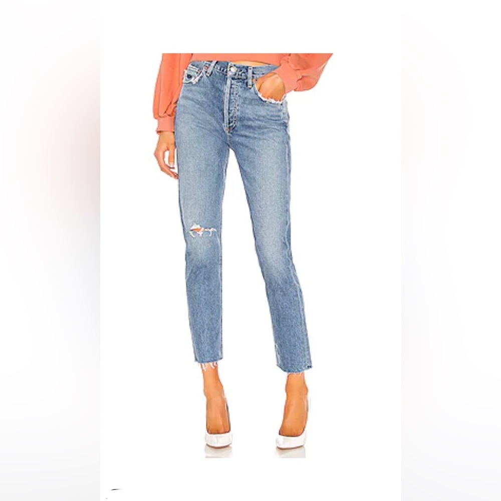 Agolde distressed jeans size 29. Never worn
